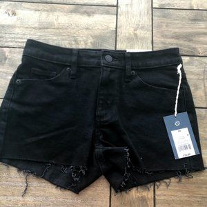 NWT Universal Thread Black High Rise Jean Shorts